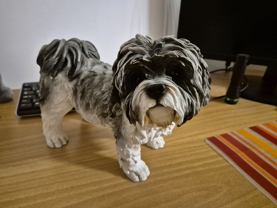 Vand vaza/statueta caine rasa Shih Tzu, ca noua, in stare perfecta