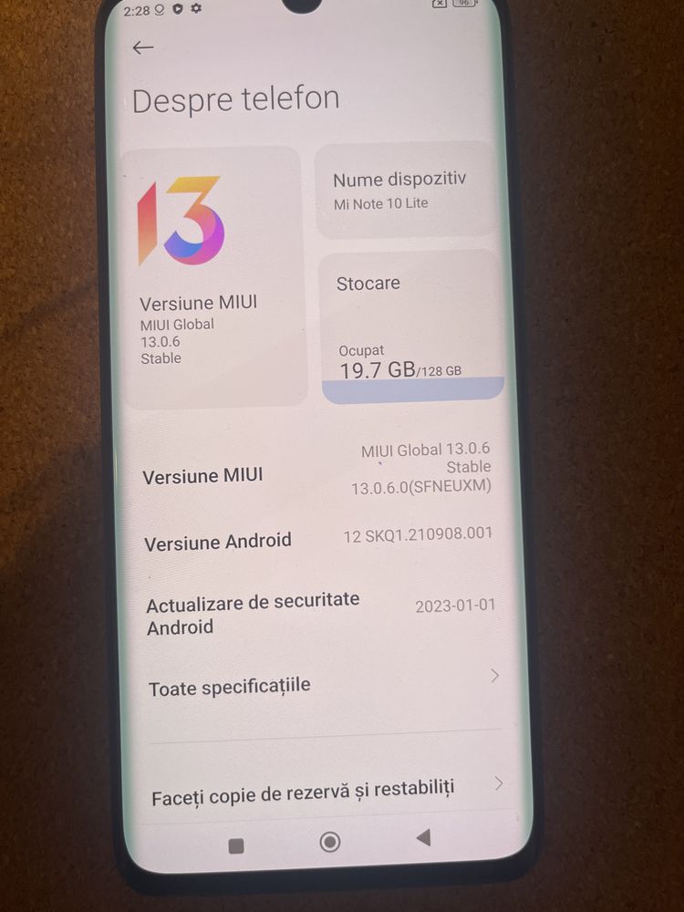 Xiaomi Mi Note 10 Lite 128 Gb ID-vdv334