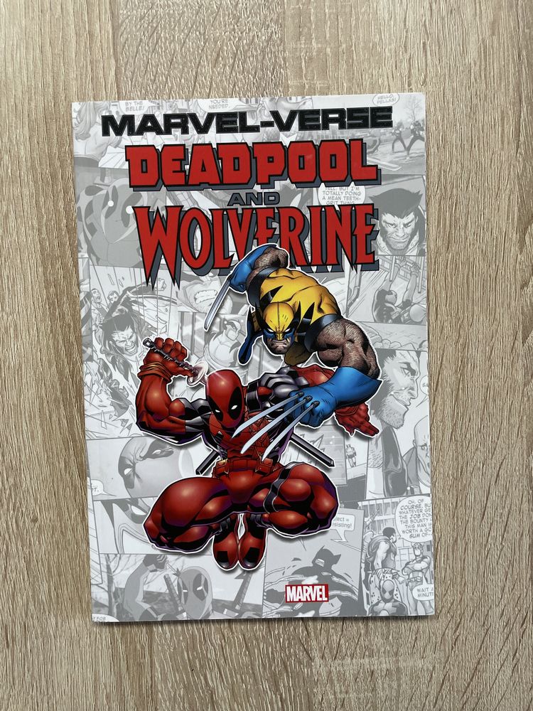 Comic Marvel-Verse Deadpool and Wolverine  limba engleza