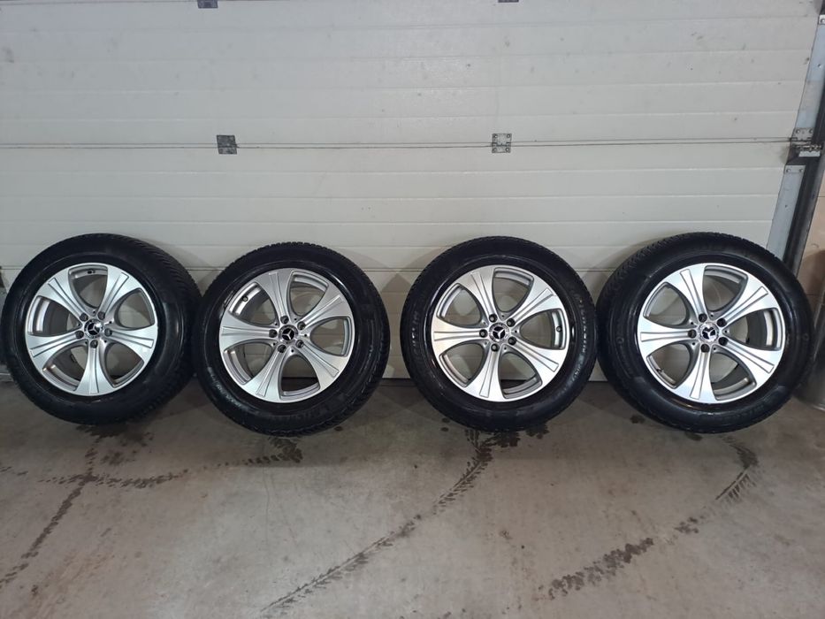 Roți iarnă mercedes glc R18, anvelope Michelin