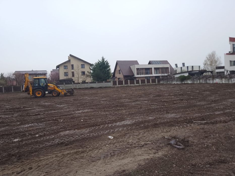 demolari cu buldoexcavatorul , defrisari , excavatii