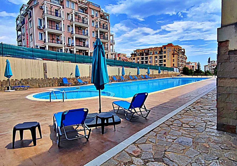 Едностаен обзаведен апартамент в к-с „Panorama Bay 1“