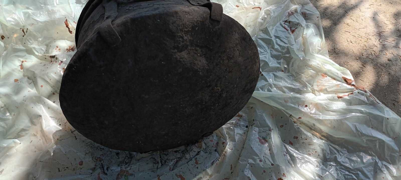 Голям бакърен съд,харания
