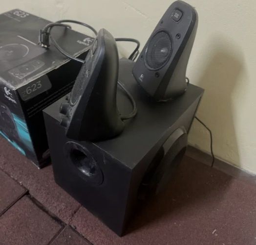 Sistem 2.1 Logitech z623 Proba in Ploiesti!