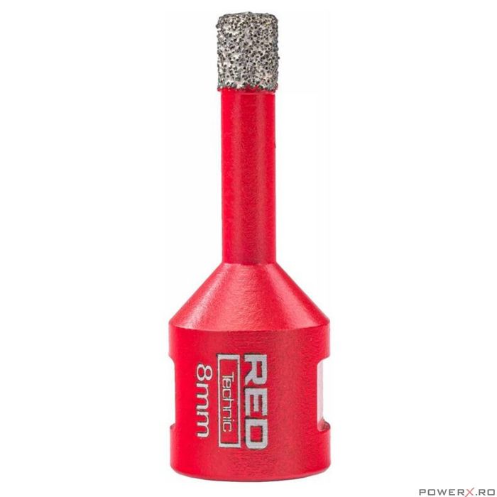 Set carote diamantate, 6 - 68 mm, HEX, M14, 6 piese, Red Technic