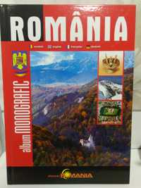 Carte de exceptie-album monografic Romania in 4 limbi ro-en-fr-ger NOU
