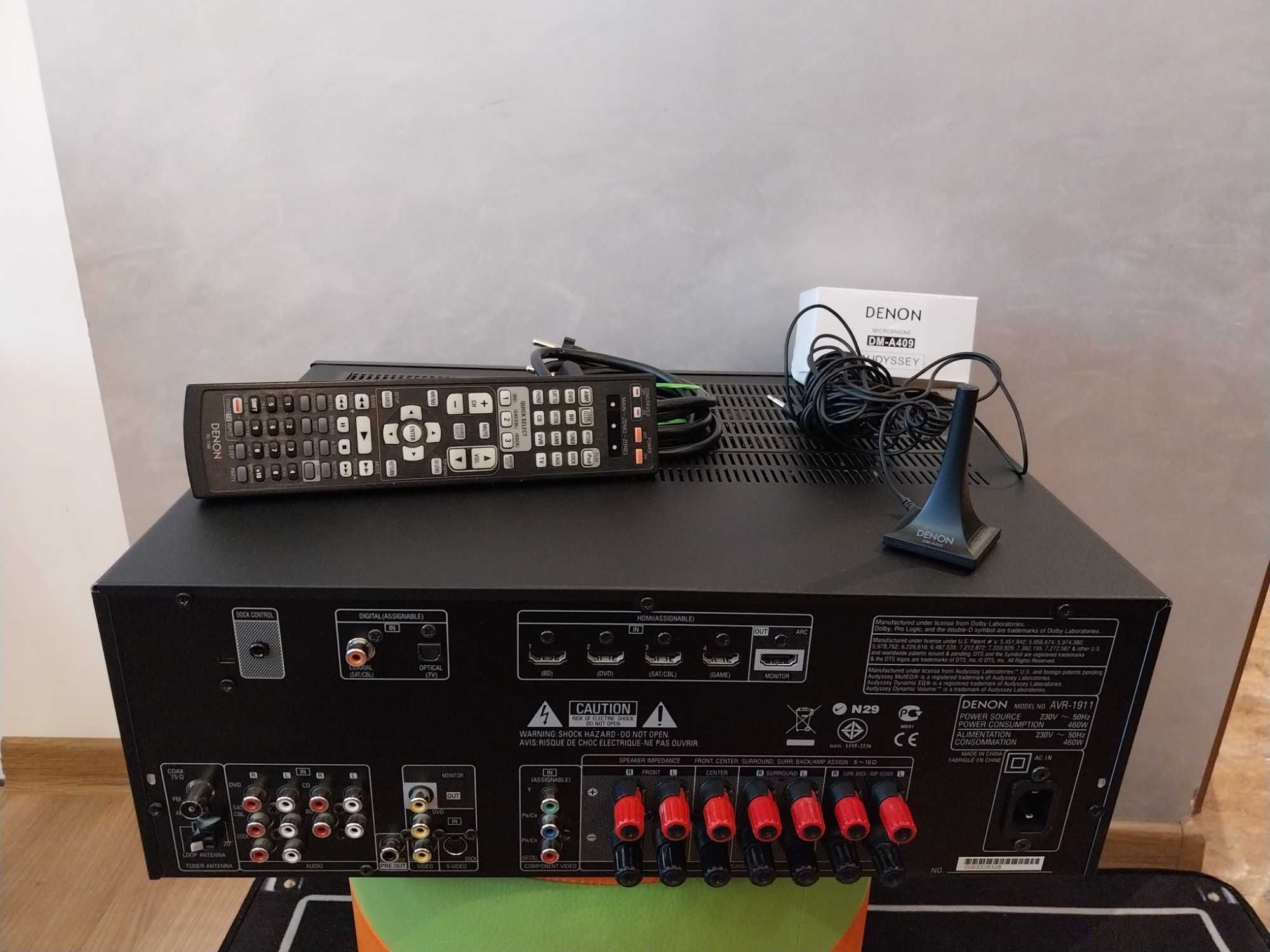 Ресивър AV surround receiver DENON AVR 1911