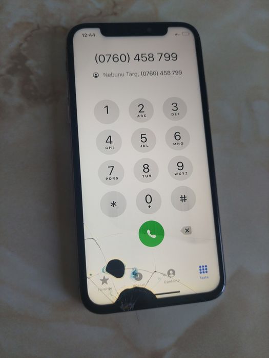 Vând iPhone Xs Gold Neverlocked [spart] [pentru piese] //poze reale