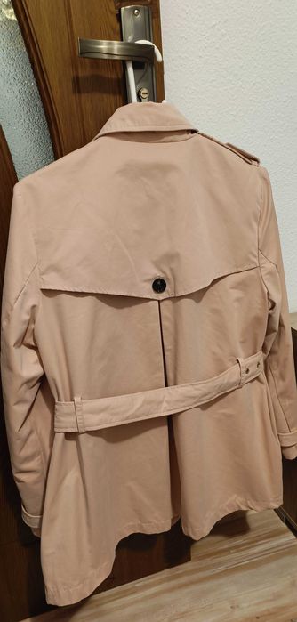 Trenci elegant roz dama,brand spaniol,măsura L-XL