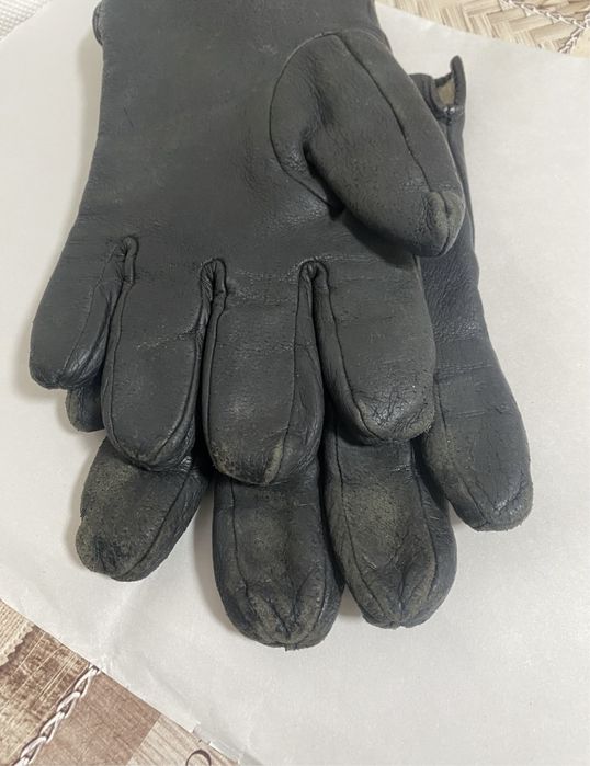 Mănuși piele bărbătești-vintage-