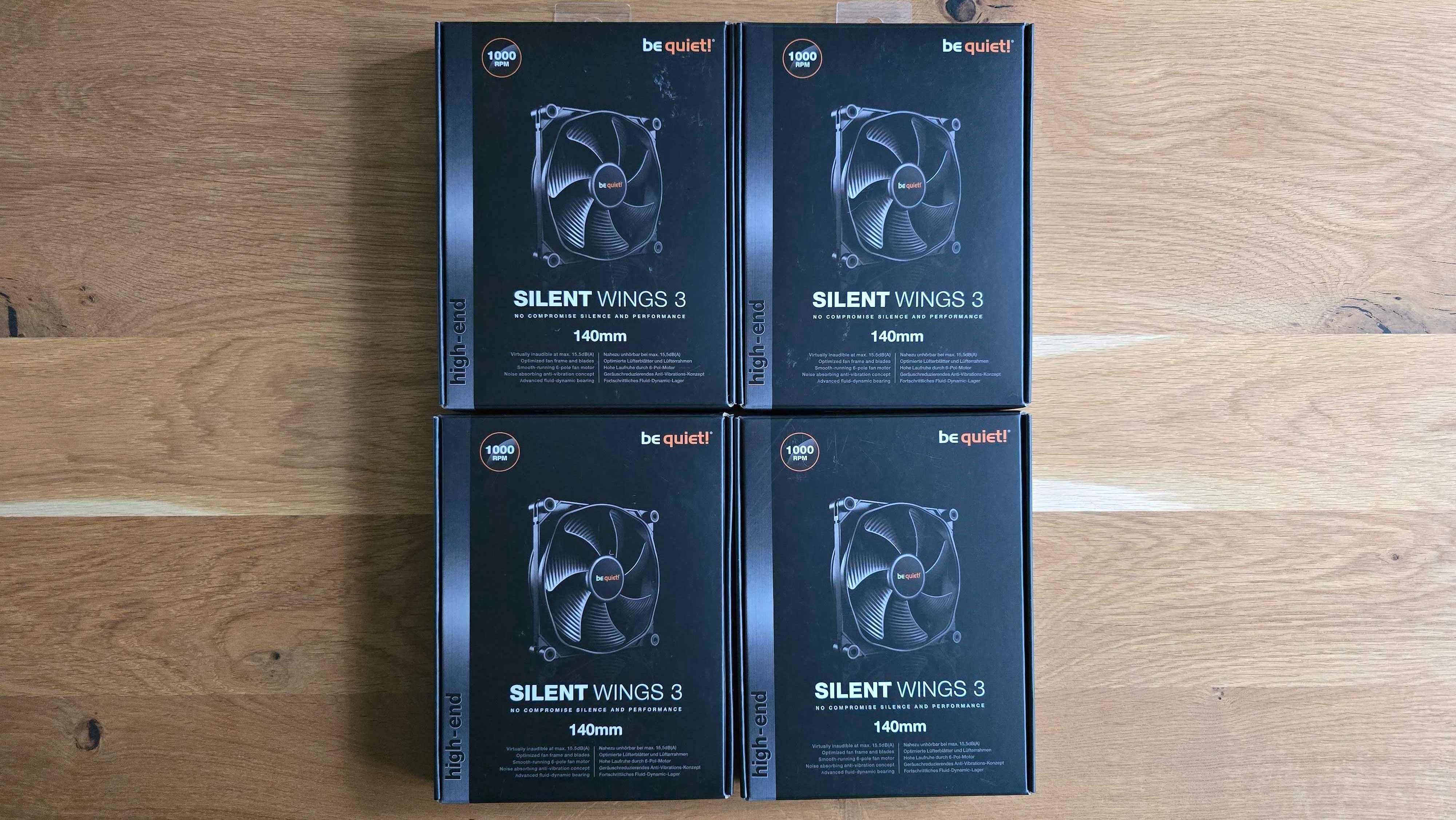 Вентилатори BeQuiet! Silent Wings 3 140mm | 2000 rpm