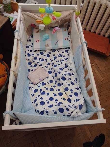 Детско легло бебешко креватче, марково ,  Sundvik , много здраво