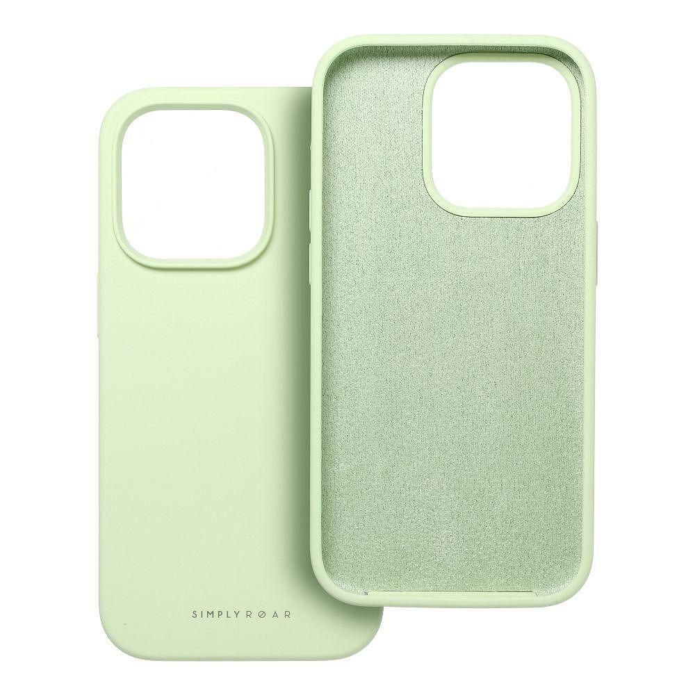 Кейс roar cloud-skin за iphone 15 light green