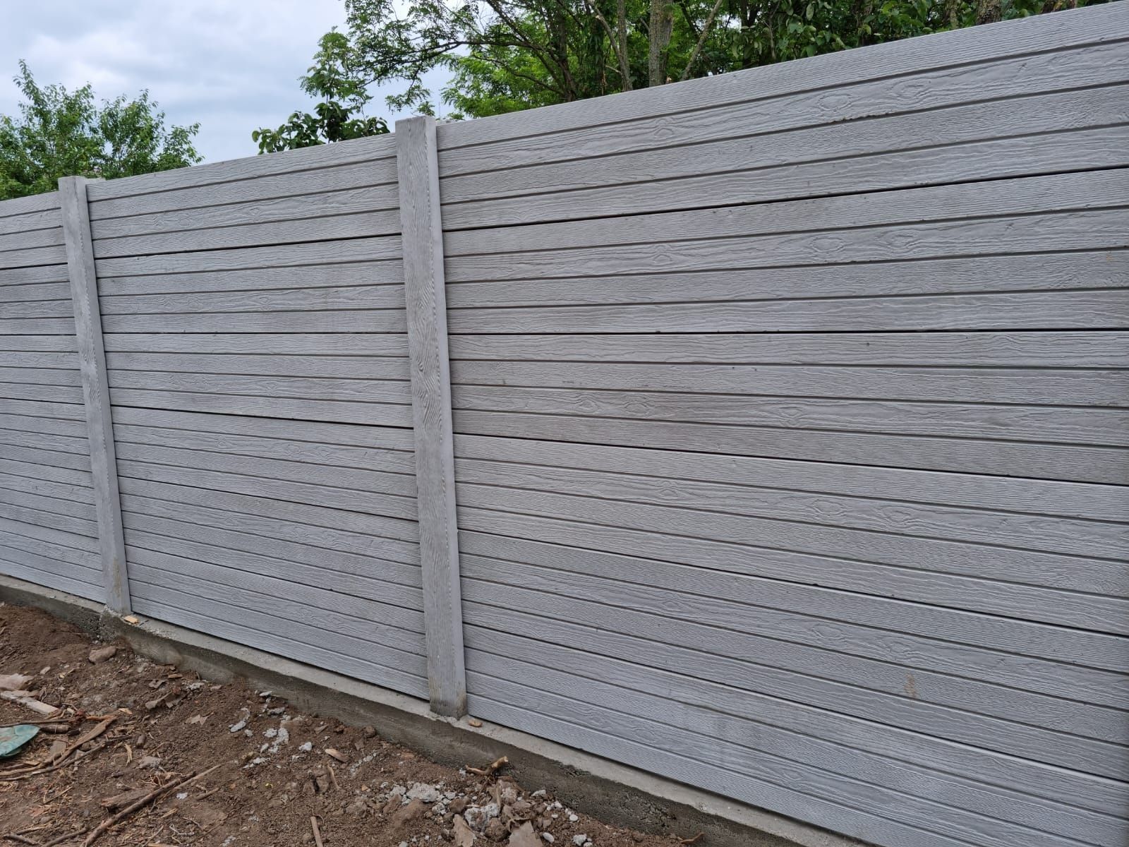 Gard prefabricat beton
