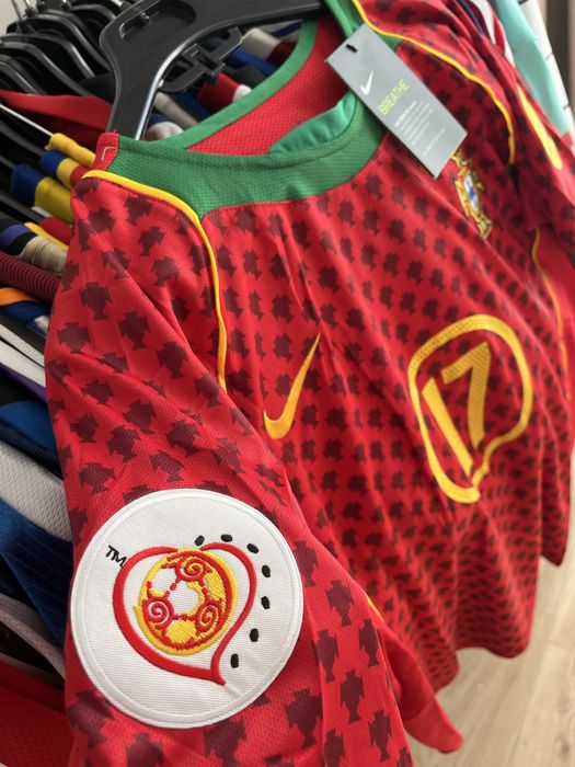 Tricou Portugalia Portugal Euro 2004 cu Cristiano Ronaldo 17 CR7