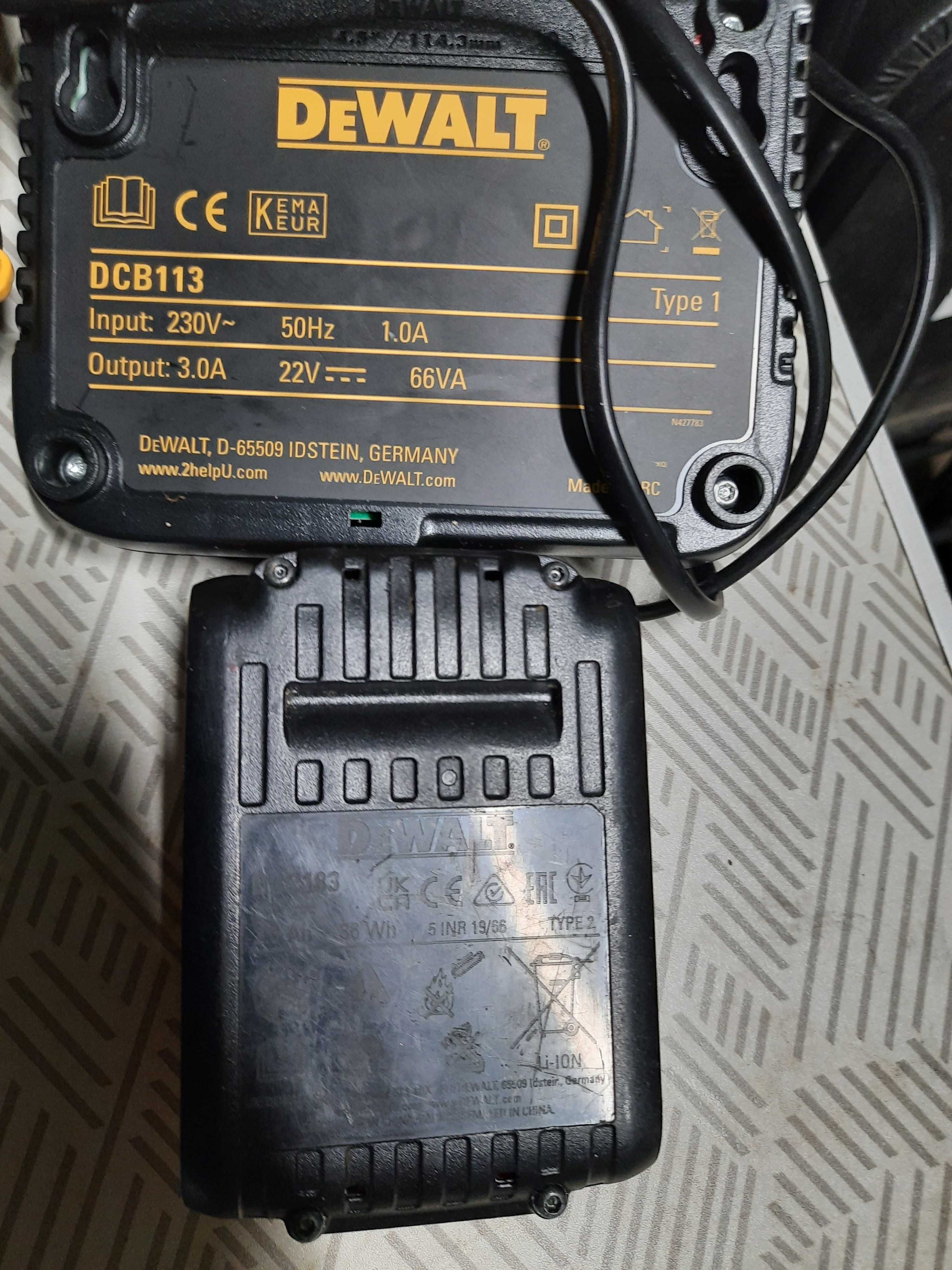 Деволт dewalt винтоверт dcd795 използван идва с 1 ч.нова батерия и зар