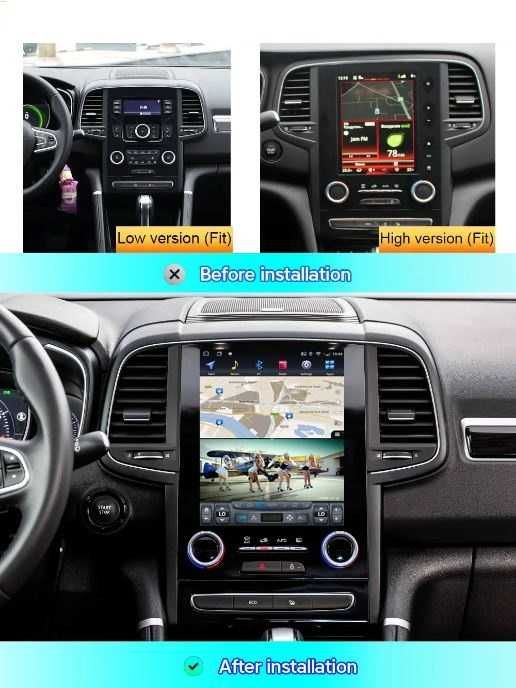 Navigatie Renault Megan4, Talisman, Koleos 2017/2019, 8Core, 3G RAM/32