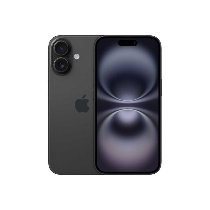 НОВ! 36М ГАРАН. iPhone 16 Лизинг от 57лв/м Black черен изплащане 128гб