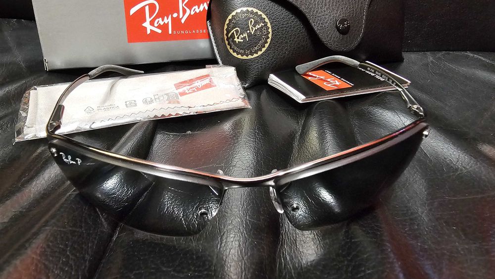 Ochelari de soare barbati Ray-Ban RB3183 004/82 Polarizati, noi