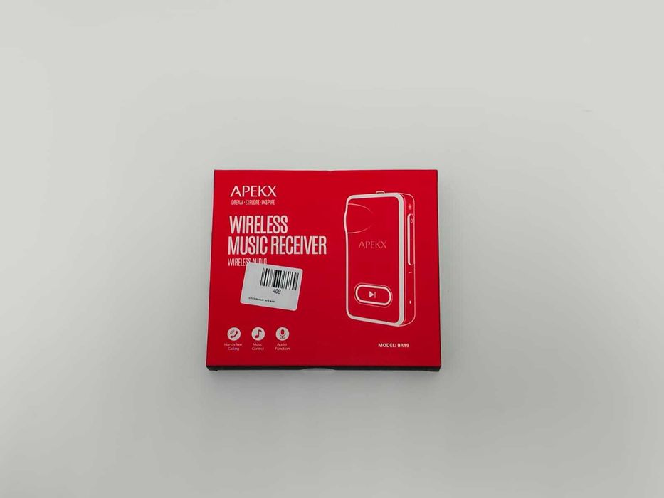 APEKX Bluetooth Car Adapter (#409#)