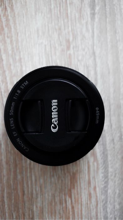 Obiectiv foto Canon EF 50 mm 1.8 STM