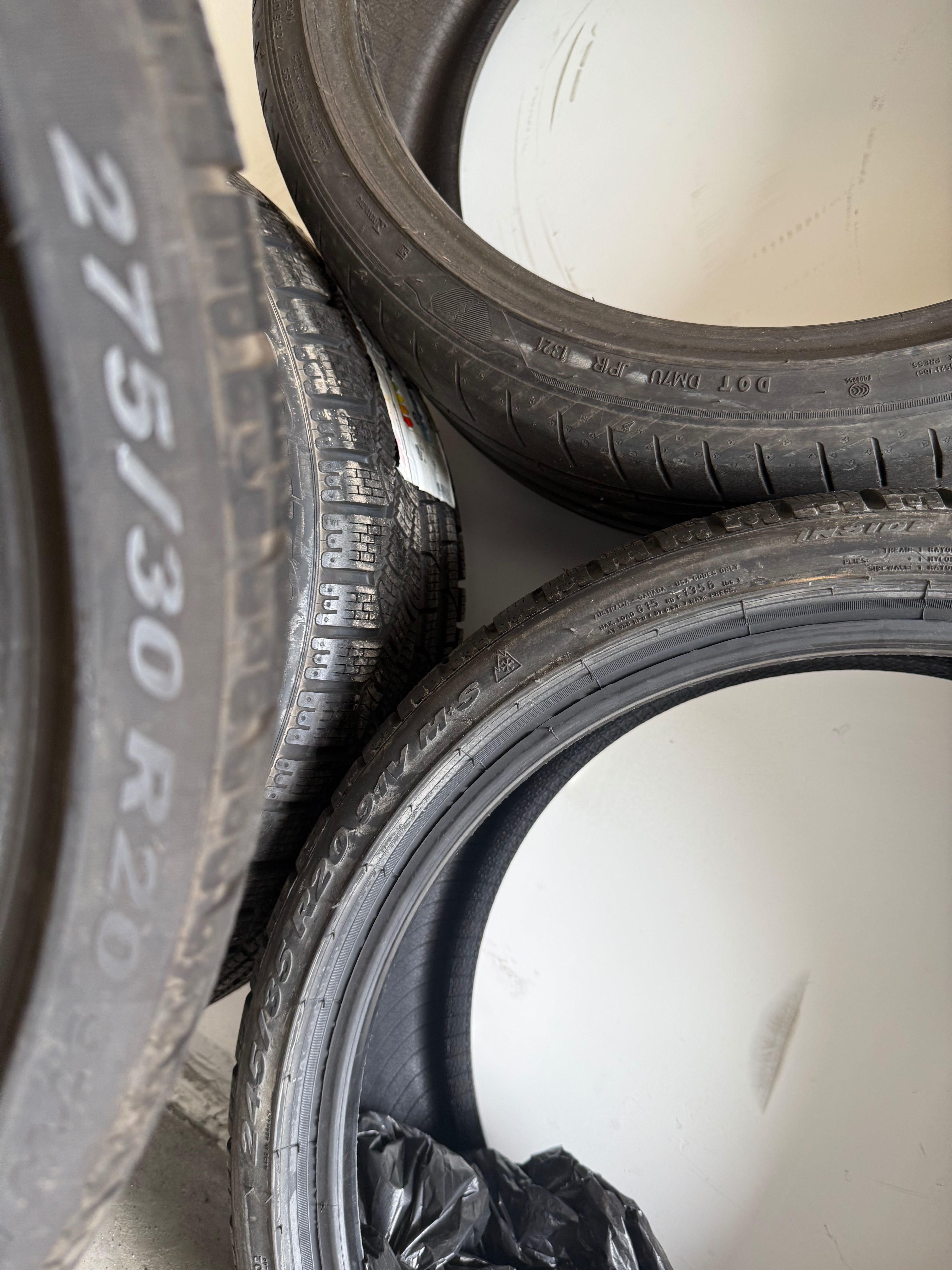 НОВИ Pirelli SottoZero 245 35 20 и 275 30 20 спорт пакет BMW Mercedes