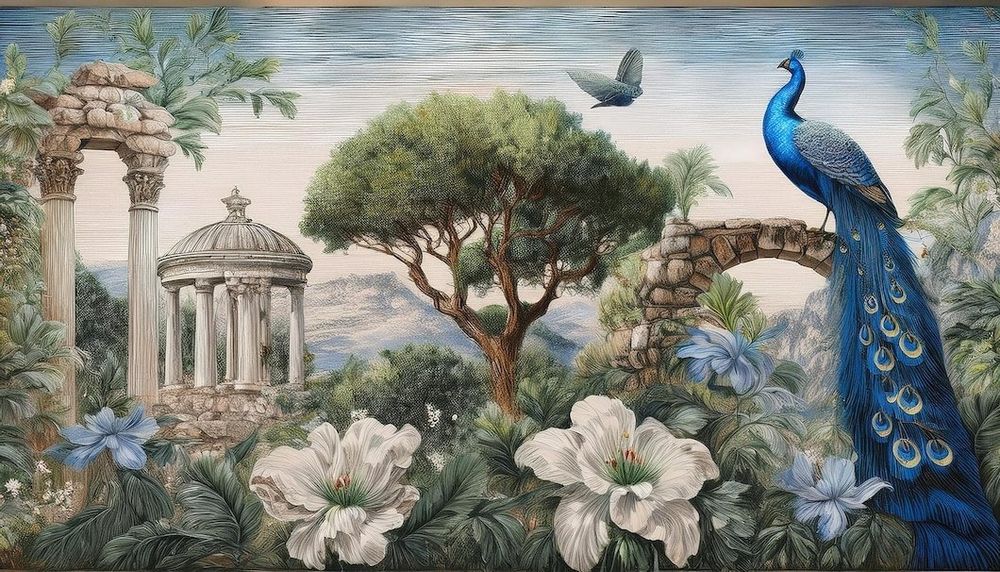 3d Бесшовные флизилиновые обои