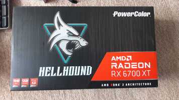 Placa Video POWERCOLOR Radeon RX 6700 XT Hellhound 12GB GDDR6 192-bit