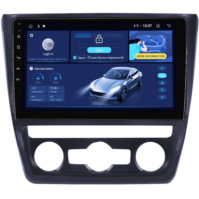 Navigatie Skoda Yeti 5L 2009-2014, Android 14, 4GB RAM/64GB ROM