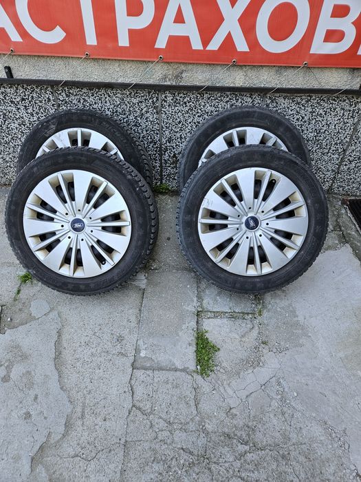 Зимни гуми Michelin джанти с датчици Форд 205 55 16