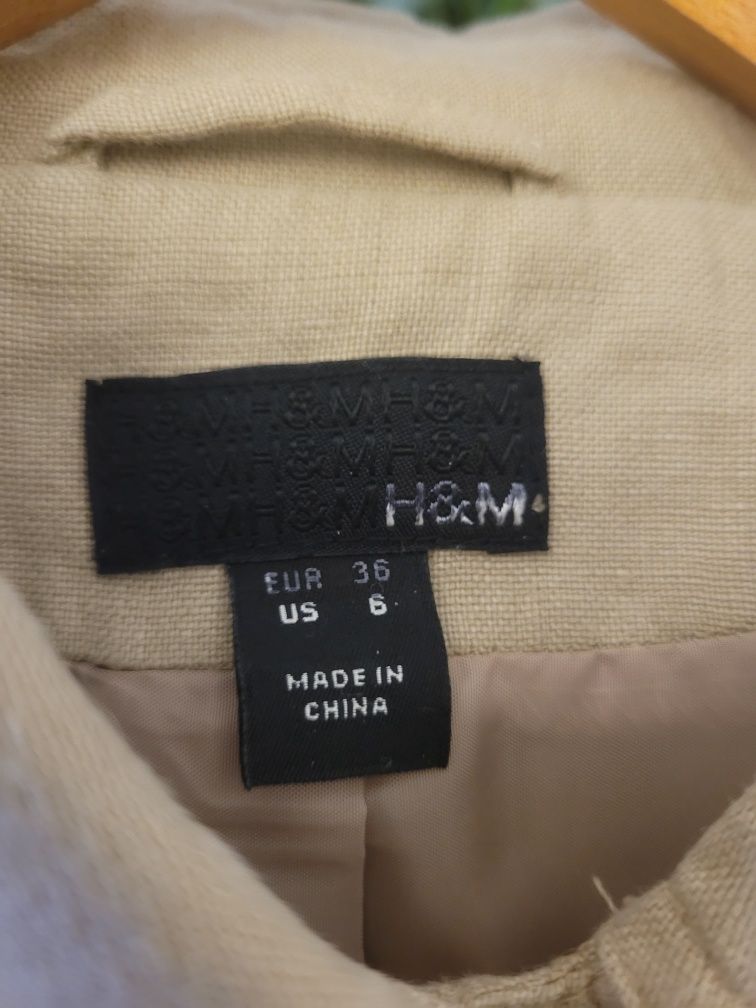 Ленено сако H&M размер 36