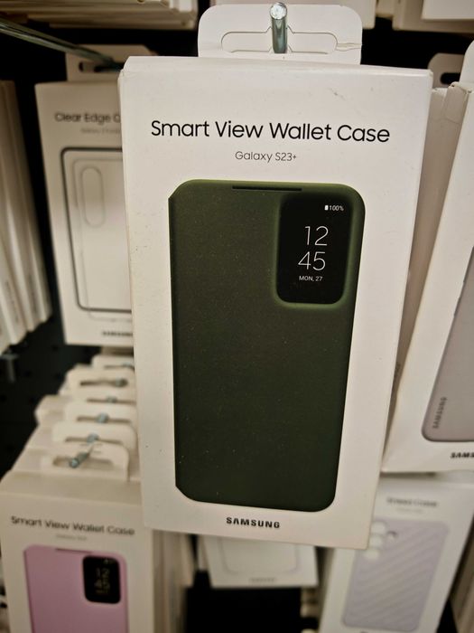 Husa originala sview Samsung S23 PLUS verde sigilata