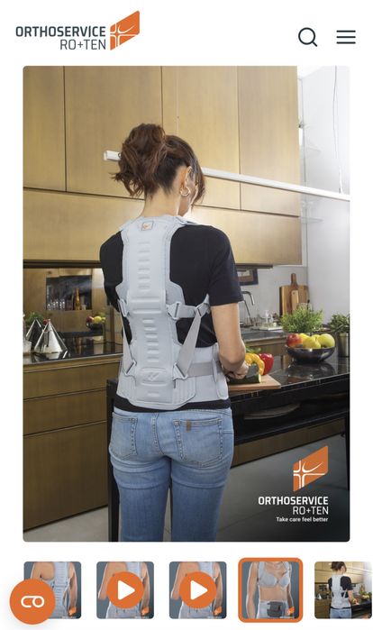 Corset Ro+Ten Spinalplus - Aparatul pentru Osteoporoza