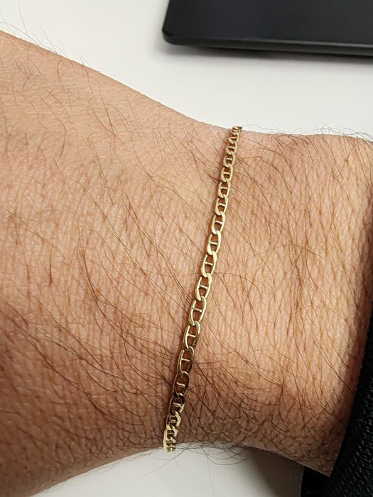 Brățară unisex Aur 18k Gr 2,53 cod unic 854 lungime 20 cm