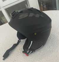 Италиянский Шлем горнолыжный SH+ Shiver Visor L-XL, с маской glissade