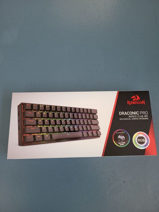 Tastatura Bluetooth K530 RGB gaming mecanica Redragon Draconic Pro