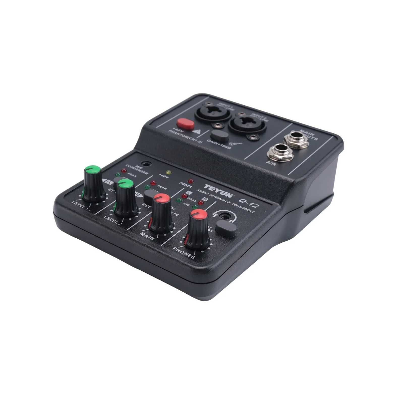 Teyun Q-12, новый портативный внешний USB-аудиоинтерфейс