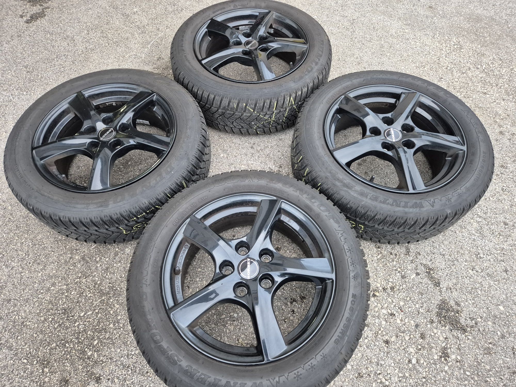 5х112/16 с гуми VW Audi Skoda Seat 5x112/16 Ауди Фолксваген Шкода Сеат