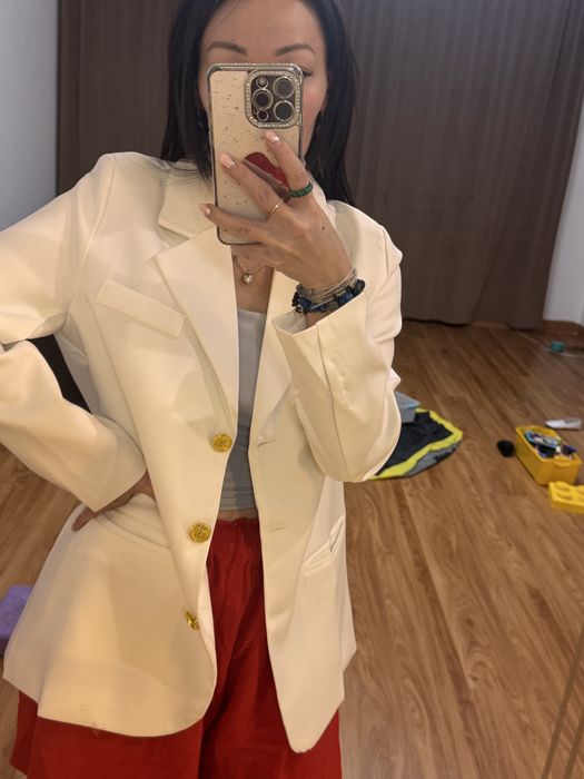 Пиджак белый корейский