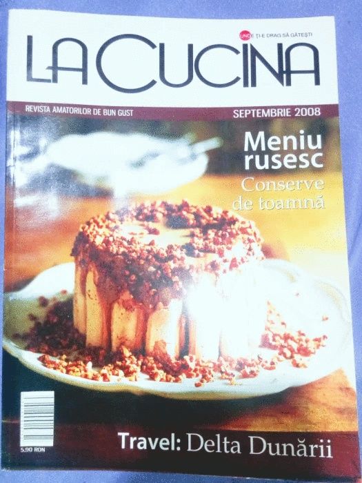 Diverse numere din revista bucate La Cucina