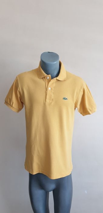 Lacoste Pique Cotton  Mens Size 3 - S - ОРИГИНАЛНА Тениска!
