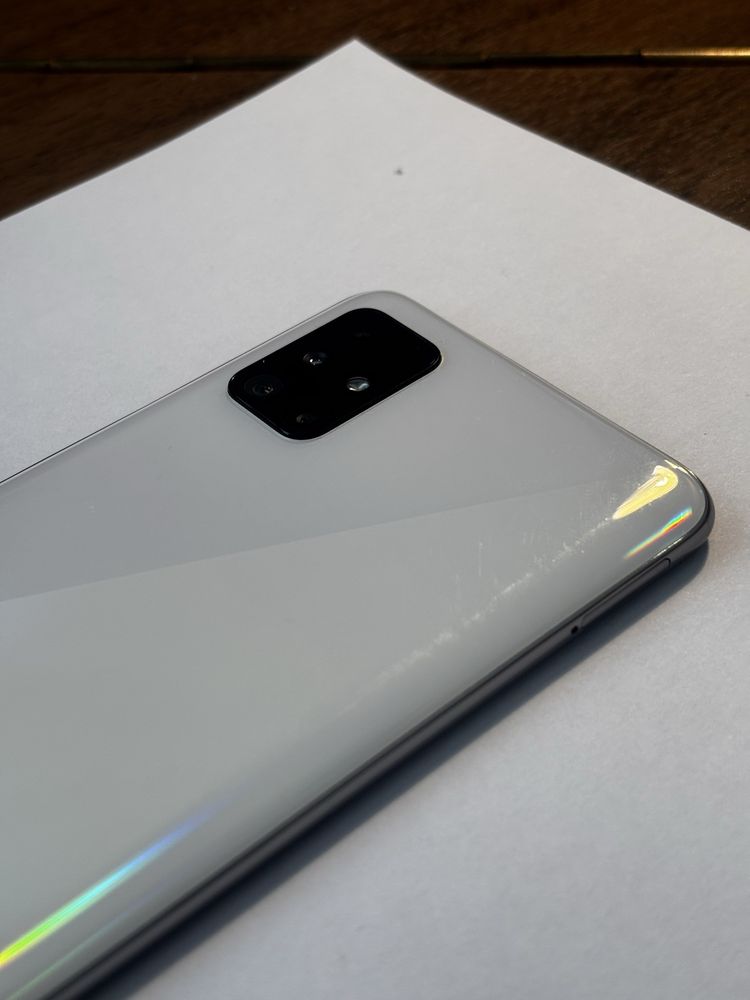 Samsung Galaxy A51, 128GB, Бял