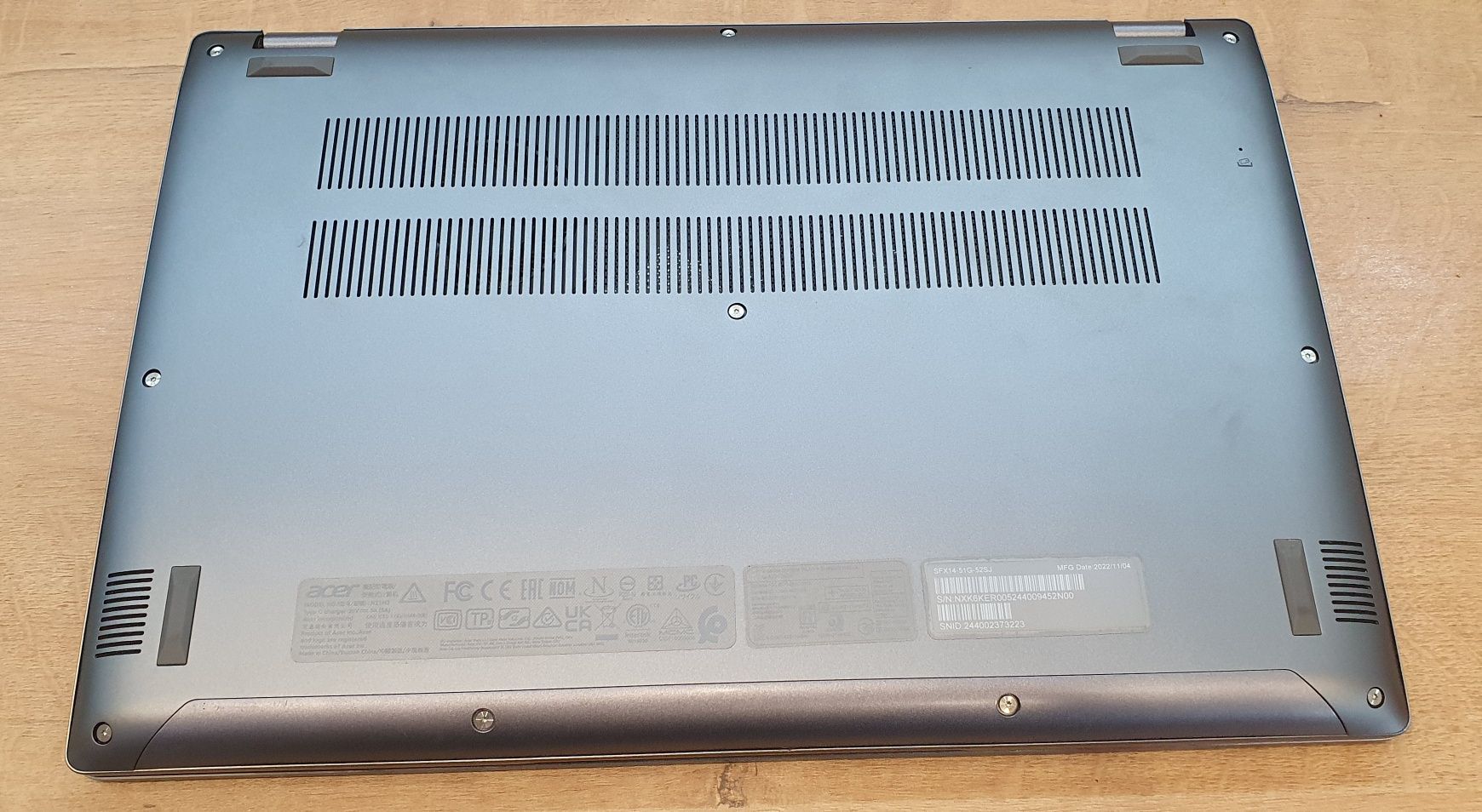 Ультрабук Acer Swift X sfx14-51g