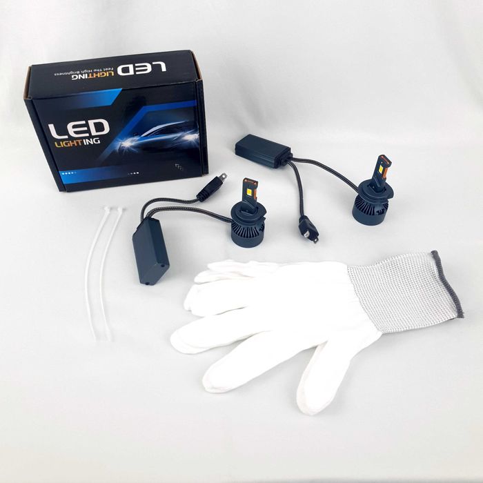 Faza Lunga-BEC LED H7-28000Lm-6500K-180W-CANBUS-Profesional-Aliaje-L21