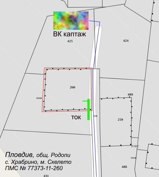 ПАРЦЕЛ ПАНОРАМЕН II-ра ВИЛНА ЗОНА с. Храбрино, м. Скелето