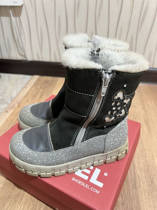 Зимние сапоги натуралка