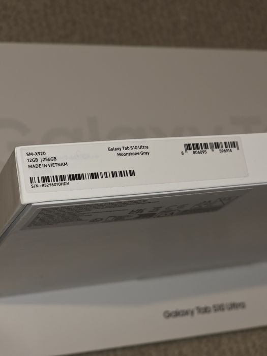 Tableta SAMSUNG Galaxy Tab S10 Ultra, 14.6", 256GB, 12GB RAM, Wi-Fi