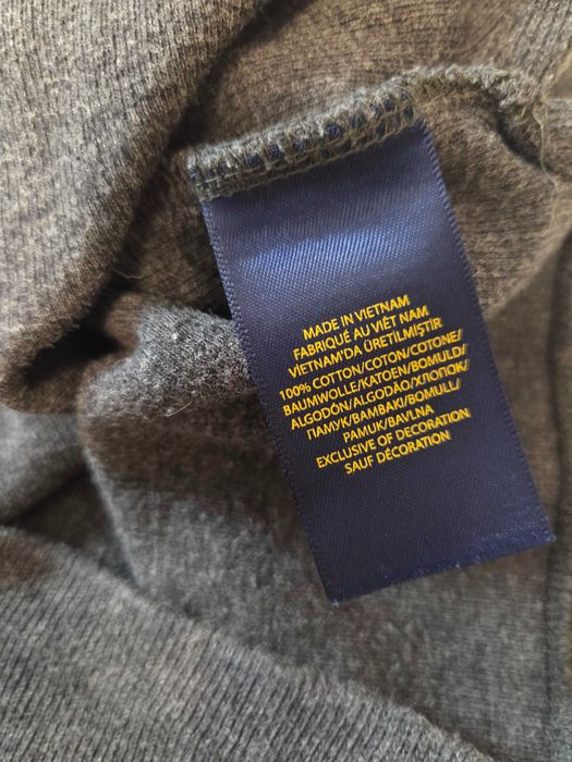 Polo 7г оригинален сив пуловер