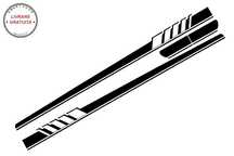 Stickere Laterale Negru Mat Mercedes C-Class C205 Coupe A205 Cabriolet (2014-) C63- livrare gratuita