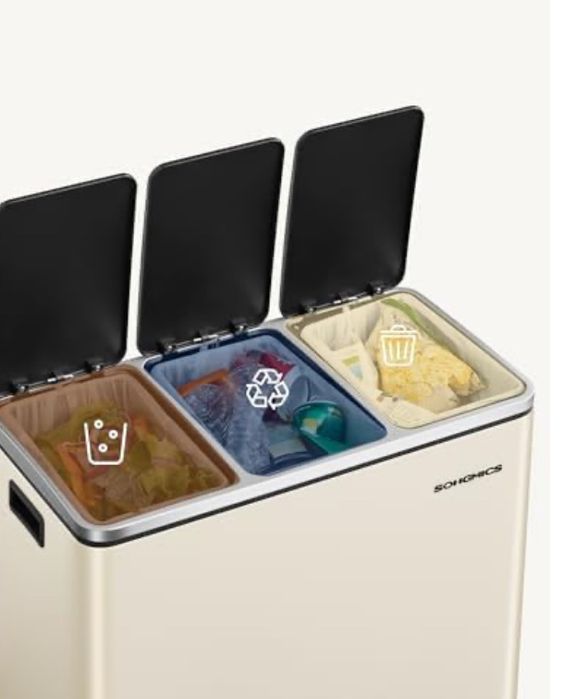 Кош за рециклиране SONGMICS 54Л
